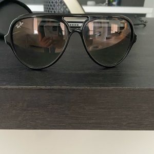 Authentic Black Ray-Ban Aviators